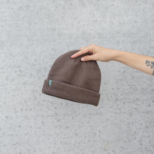 Volare Beanie in Coffee