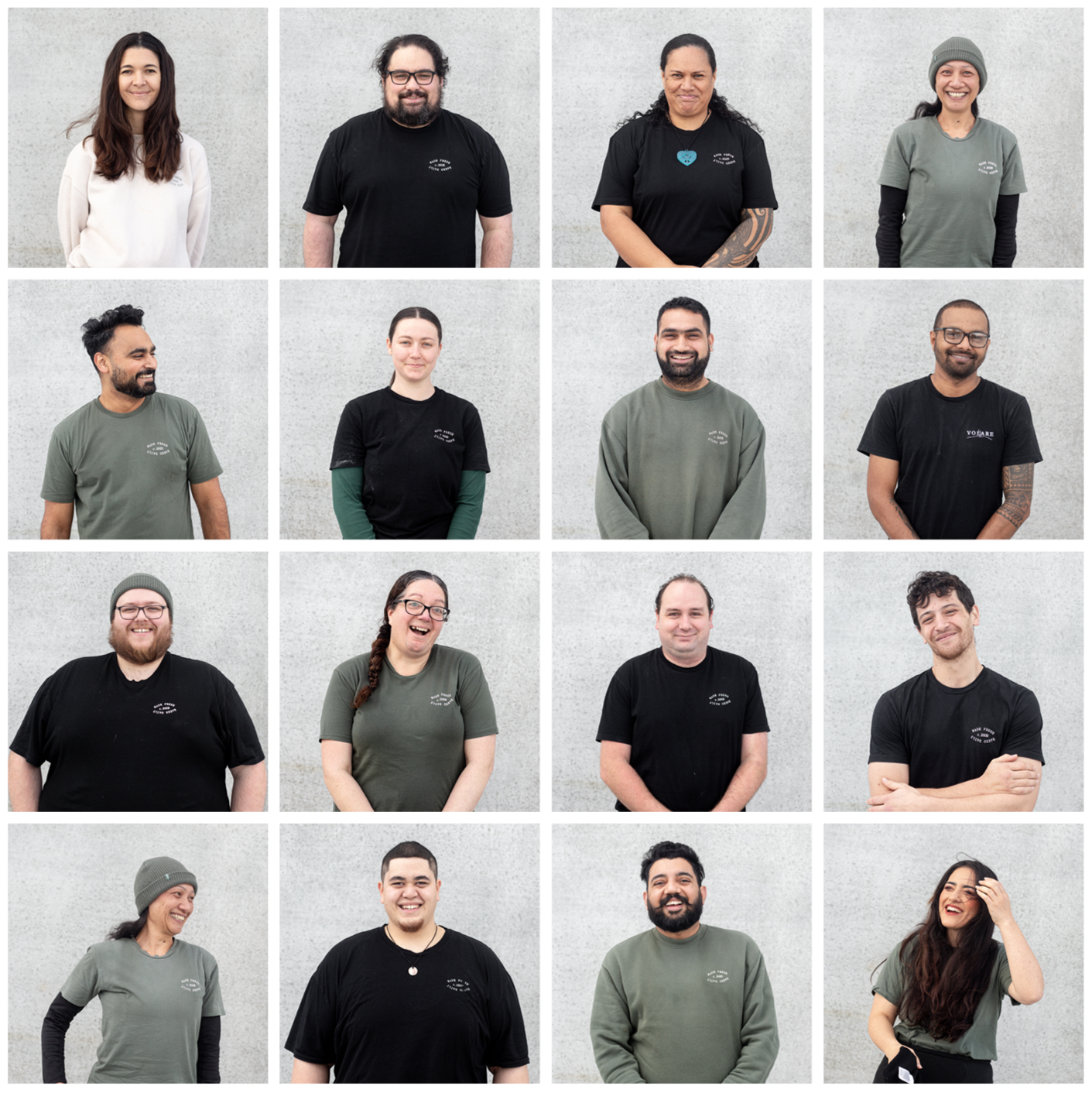 Grid formation of Volare management staff