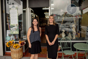 Owners stand out front of Waihi Sustainable Pantry