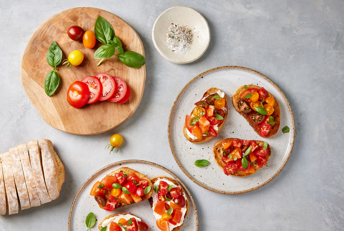 Recipes Roast Tomato Bruschetta Volare Bread