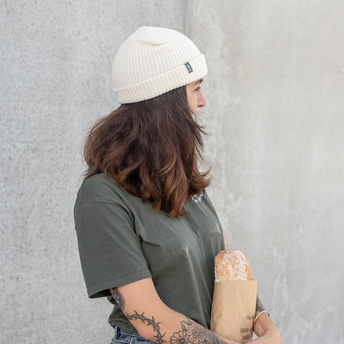 Volare Beanie in Bone