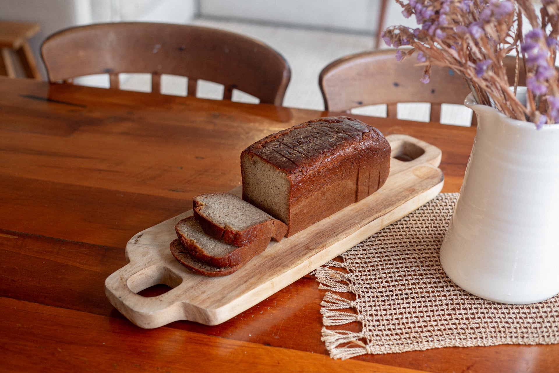 Volare Banana Bread Sliced