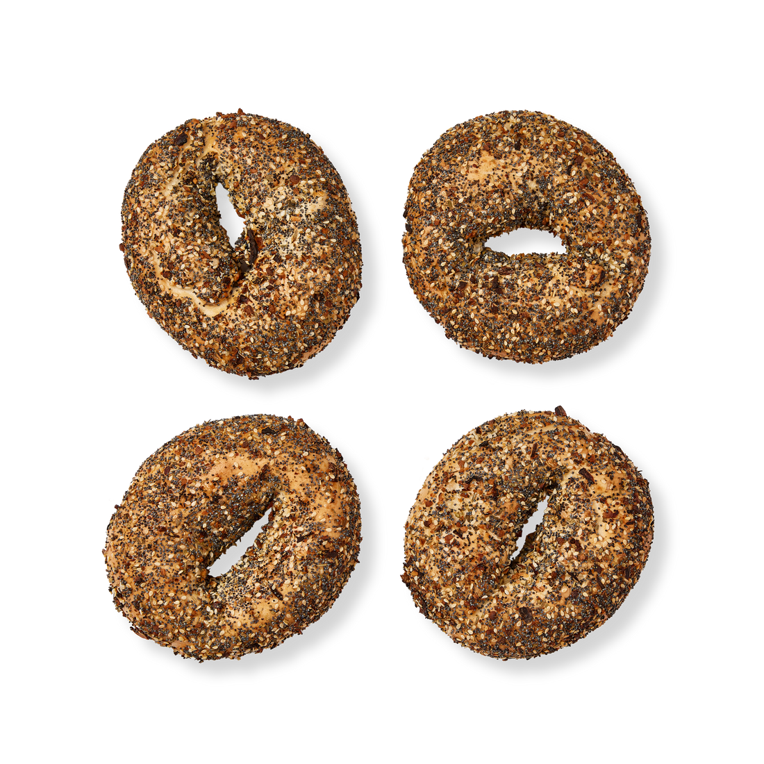 Everything Bagels (4Pack) Shop Online Volare Bread