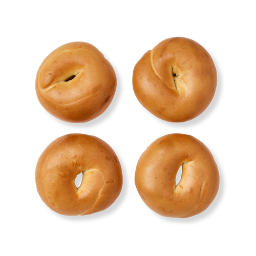 Plain Bagels (4-Pack)