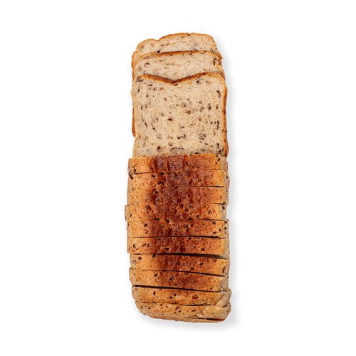 Seeded sandwich loaf pre-sliced with oats, linseed and sunflower seeds – Volare Bread