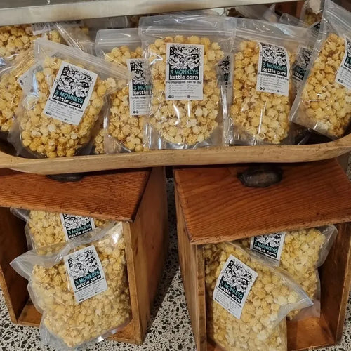 3 Monkeys Kettle Corn – Sweet & Salty