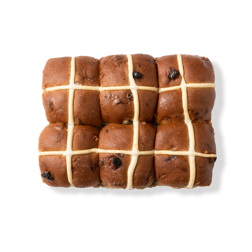 Volare award-winning Hot Cross Buns 6 pack