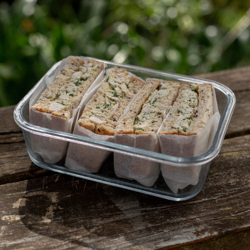 Seeded Sandwich Loaf – Sliced